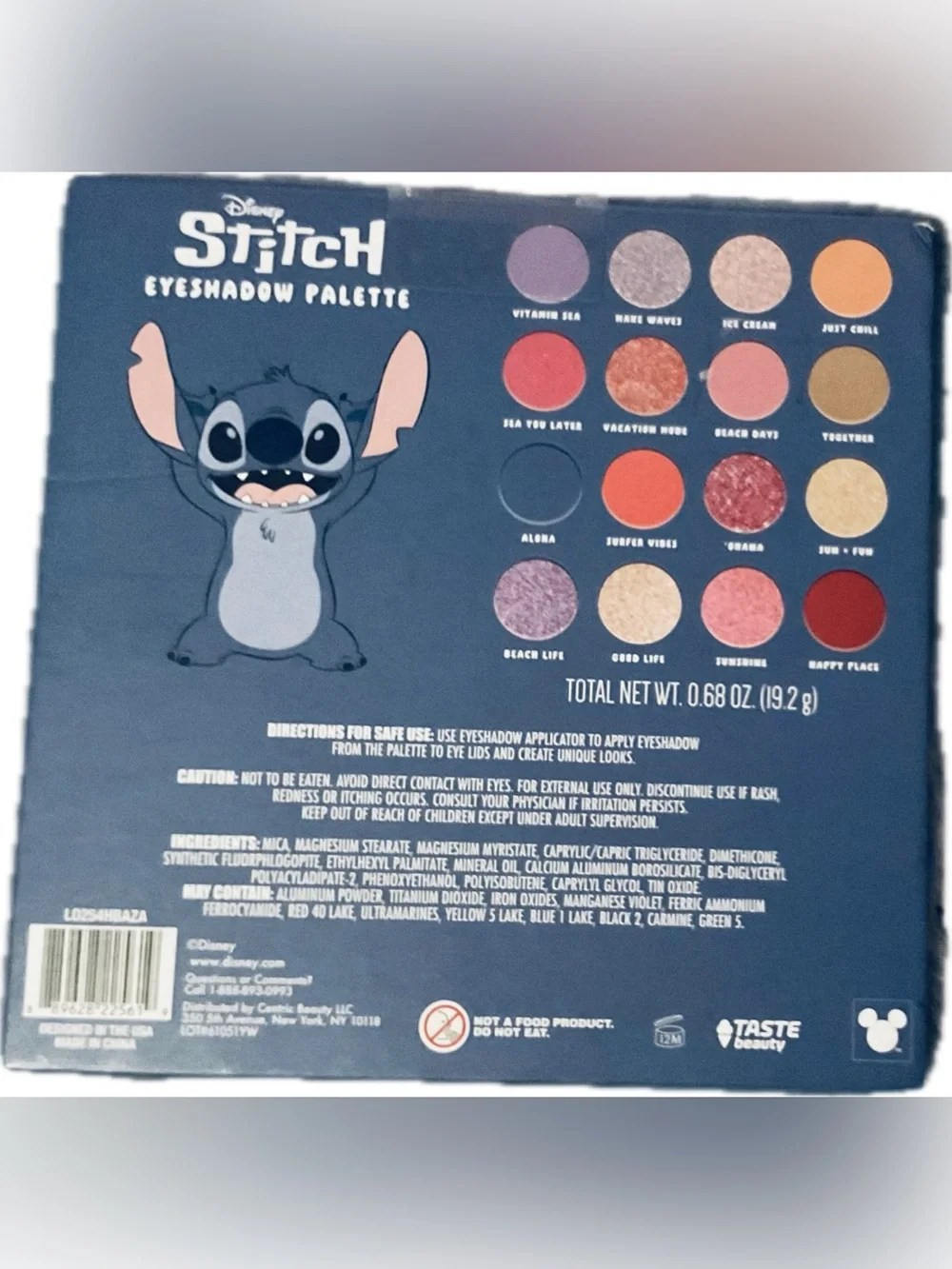 Disney Stitch Eyeshadow Palette